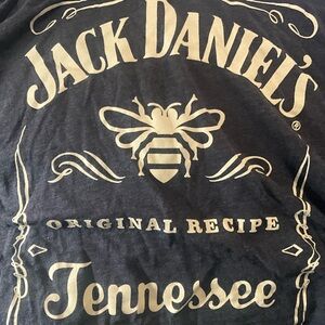 Jack Daniels Black and White T-Shirt